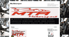 Desktop Screenshot of mtamotorsport.com